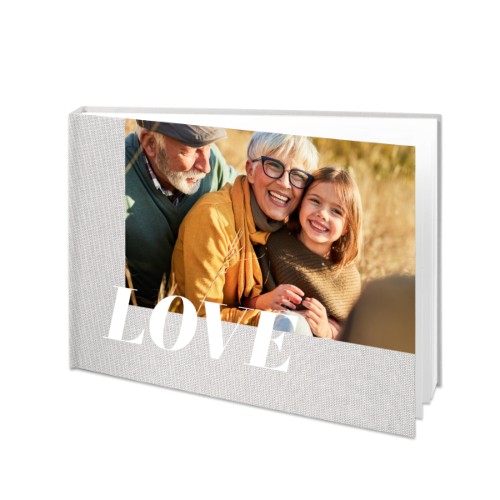 Fotoboek L liggend linnen fotokaft Fotoboek L liggend linnen fotokaft