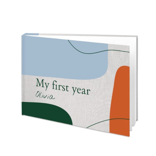 Photo Book Extra Large Landscape Hard Linen Photo Cover