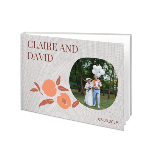 Photo Book Extra Large Landscape Hard Linen Photo Cover