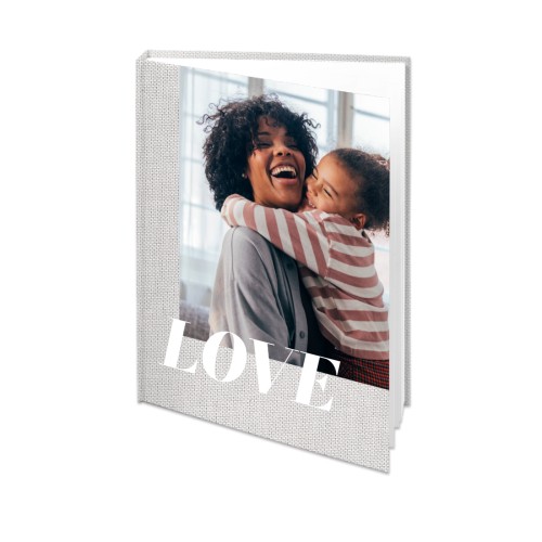 Fotoboek L staand linnen fotokaft Fotoboek L staand linnen fotokaft