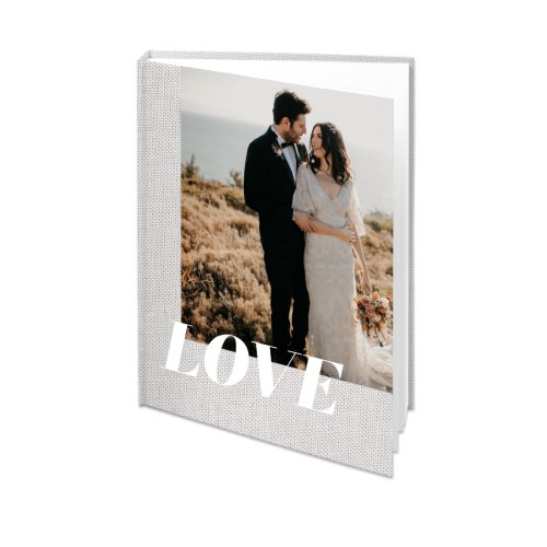 Photo Book Large Portrait hard Linen Photo Cover