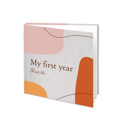 Photo Book Large Square Linen Photo Cover