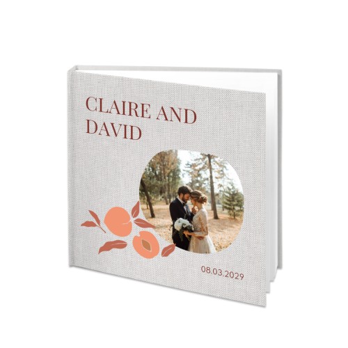 Photo Book Large Square Linen Photo Cover