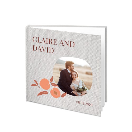 Photo Book Large Square Linen Photo Cover