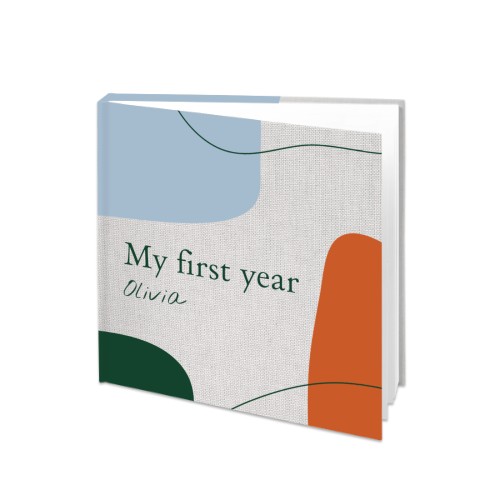 Photo Book Extra Large Square Hard Linen Photo Cover