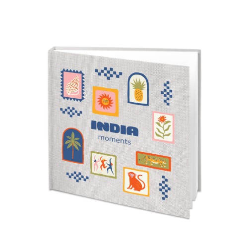 Livre photo XL carré - Couverture rigide photo lin
