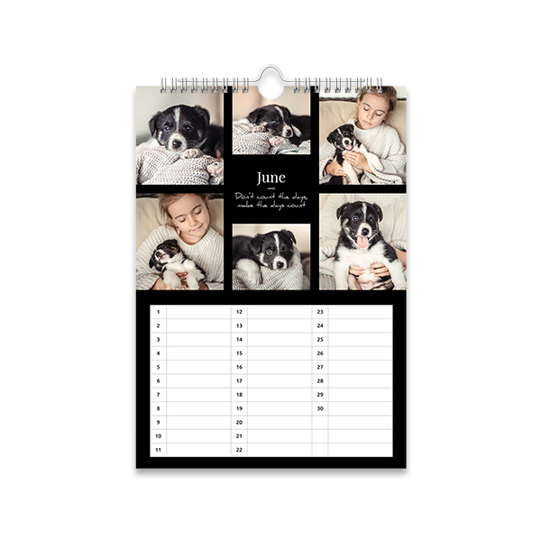 Geburtstags-Kalender A4