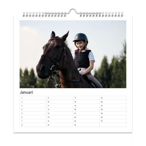 Verjaardagskalender vierkant Verjaardagskalender vierkant