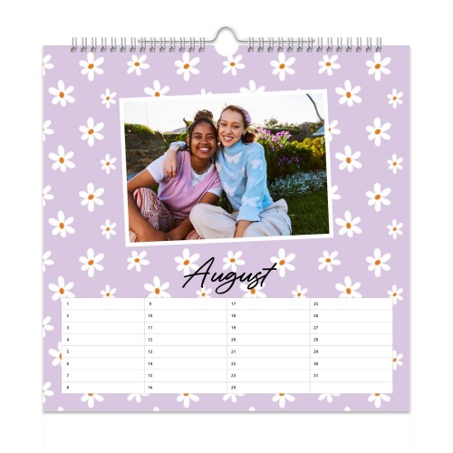 Birthday Calendar Square