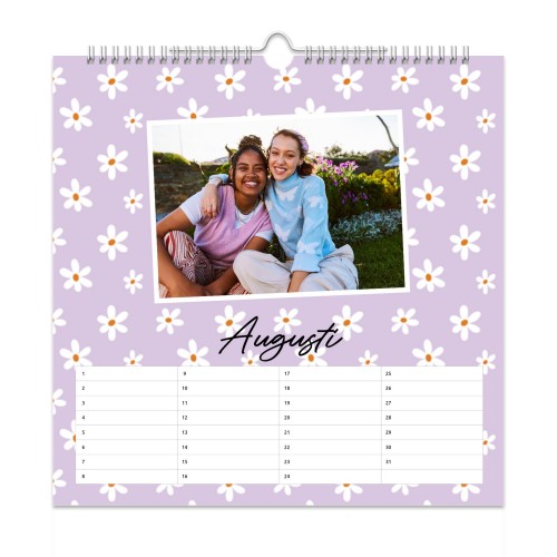 Födelsedagskalender Kvadratisk