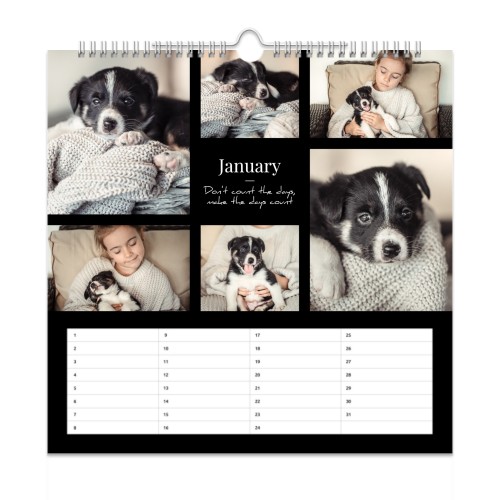 Birthday Calendar Square Birthday Calendar Square