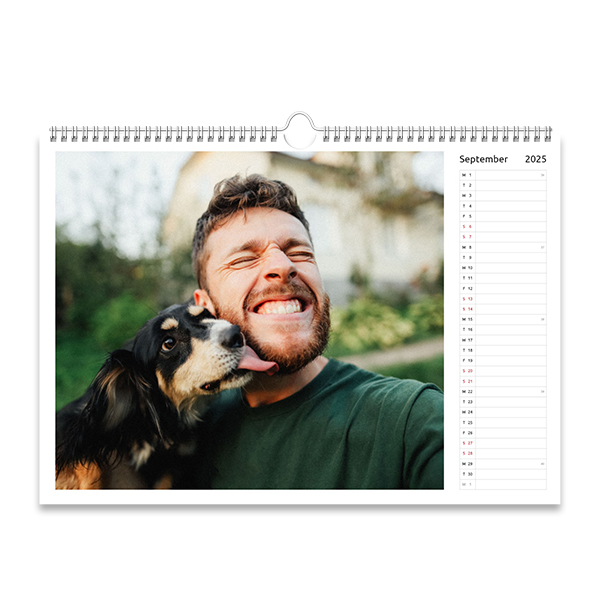 Veggkalender A3 Liggende Veggkalender A3 Liggende