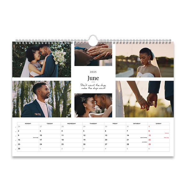 Calendrier mural A3 paysage Calendrier mural A3 paysage