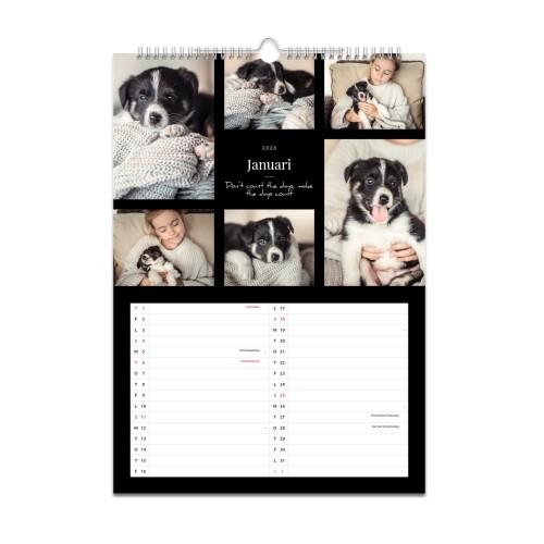 Väggkalender A3 Stående