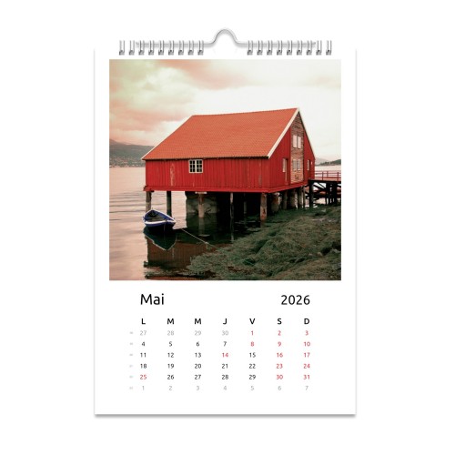Calendrier mural A4