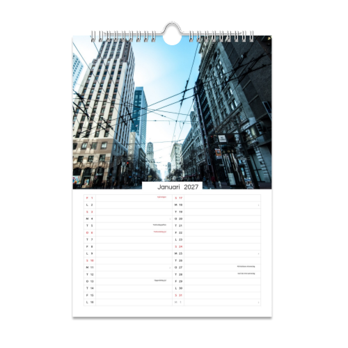 VÀggkalender A4 StÄende VÀggkalender A4 StÄende