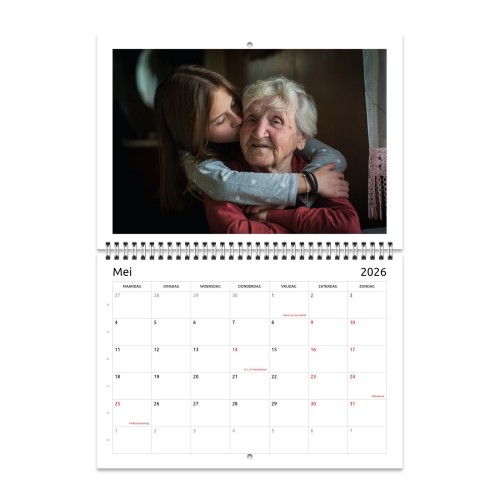 Grote Wandkalender A3 flip