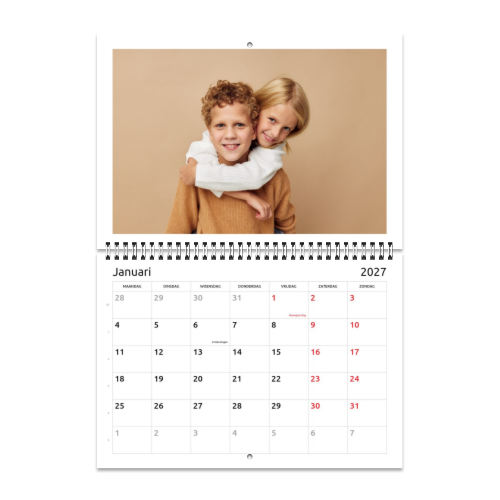 Grote Wandkalender A3 flip