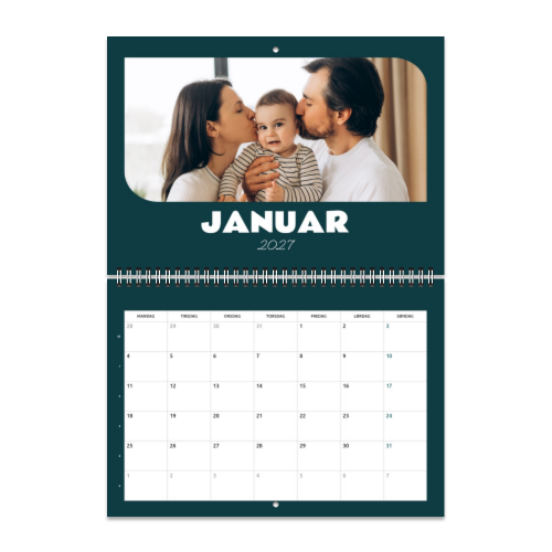 Veggkalender Dobbeltsidig Veggkalender Dobbeltsidig