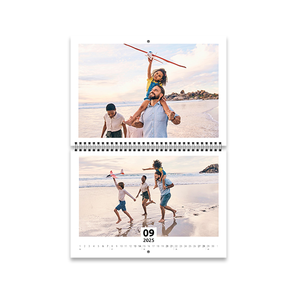Calendrier mural A3 pliable Calendrier mural A3 pliable