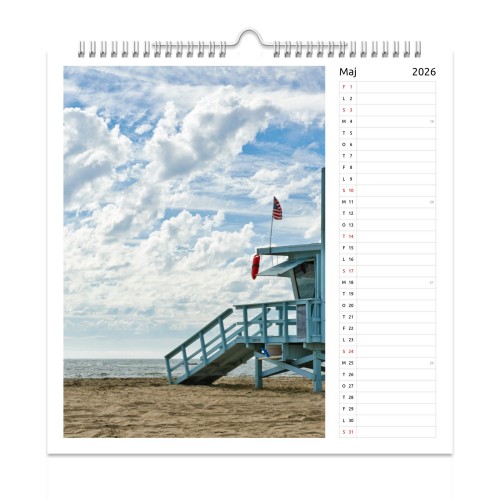 VĂ€ggkalender Kvadratisk VĂ€ggkalender Kvadratisk