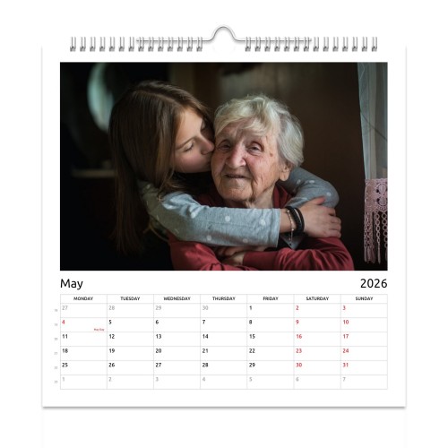 Square Wall Calendar Square Wall Calendar