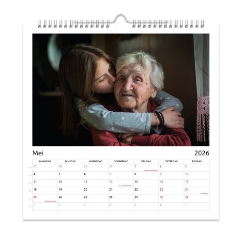 Wandkalender vierkant