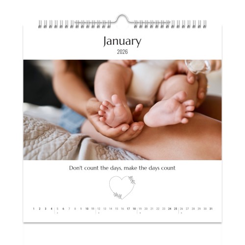 Square Wall Calendar Square Wall Calendar