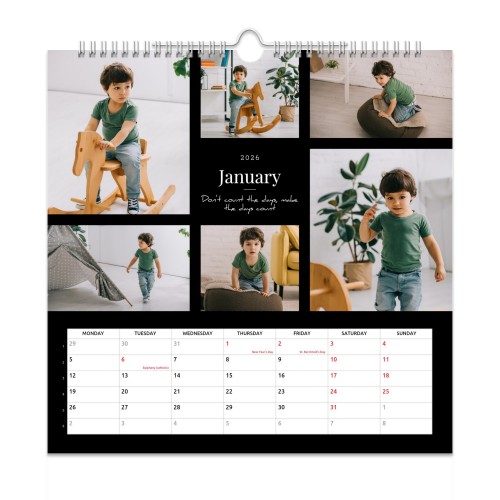 Square Wall Calendar Square Wall Calendar