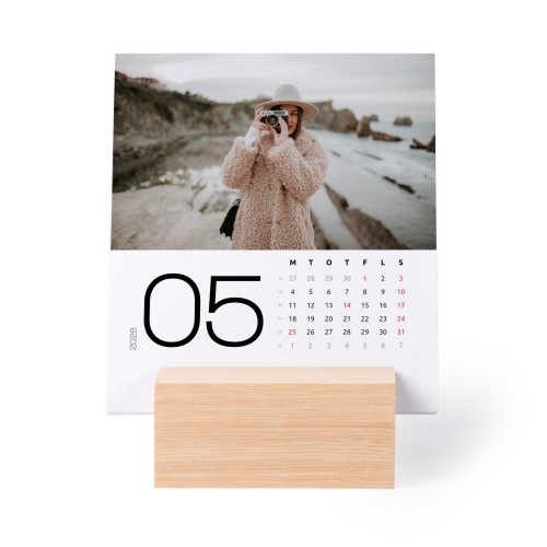 Fotokalender i Fotoholder Stående Fotokalender i Fotoholder Stående