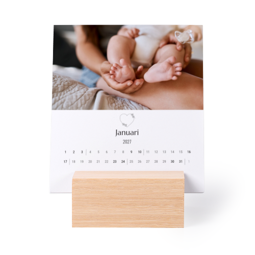 Kalender in designhouder Staand Kalender in designhouder Staand
