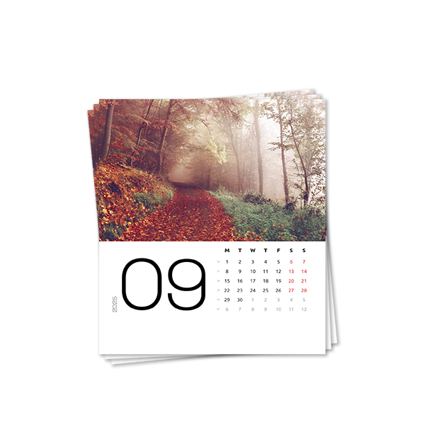Herbestelling kalender Vierkant Herbestelling kalender Vierkant