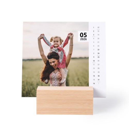 Kalender in designhouder Liggend