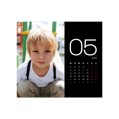 Herbestelling kalender Liggend