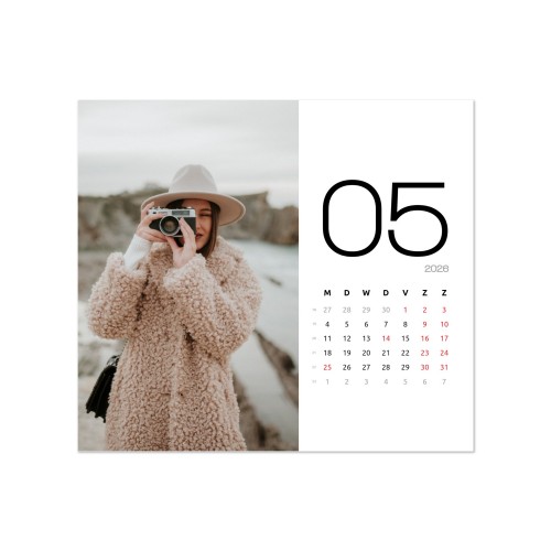 Herbestelling kalender Liggend