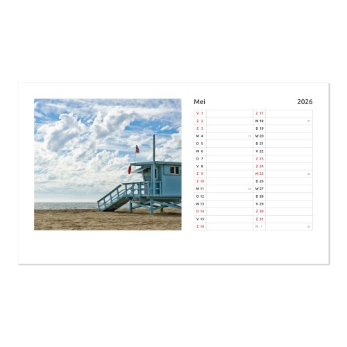 Herbestelling kalender Panorama
