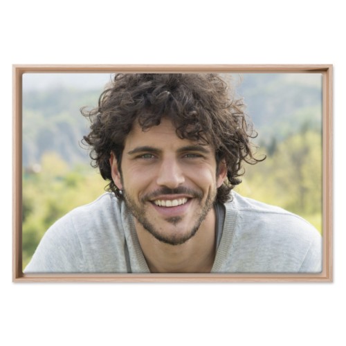 Ingekaderd Fotocanvas 50 x 75 cm Hout Ingekaderd Fotocanvas 50 x 75 cm Hout