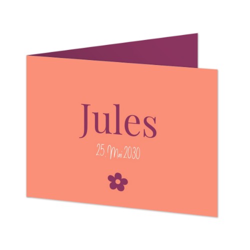 Colorful Flower Name Birth