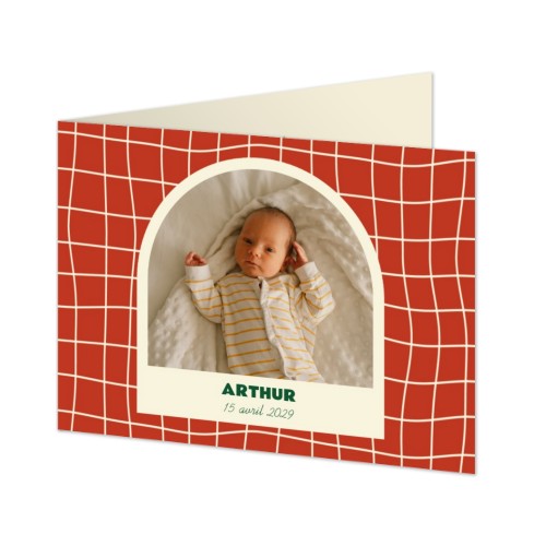 Cute Checkers Arch Birth