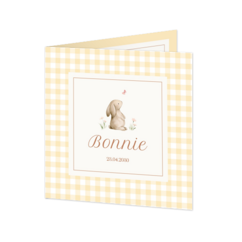 Faire-part carré 2 volets (14,3 cm x 14,3 cm) Faire-part carré 2 volets (14,3 cm x 14,3 cm)