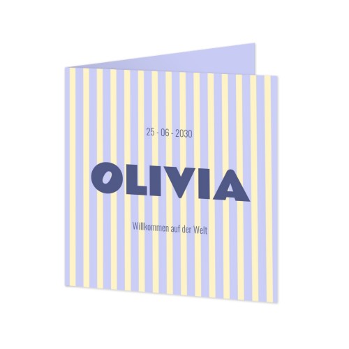 Striped Arch Shape Birth