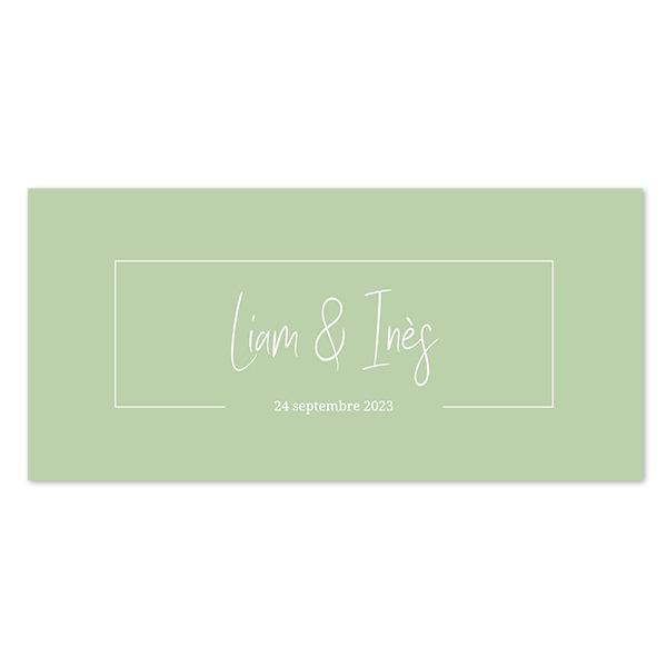 Faire-part panoramique horizontal (9,3 cm x 19,6 cm) Faire-part panoramique horizontal (9,3 cm x 19,6 cm)