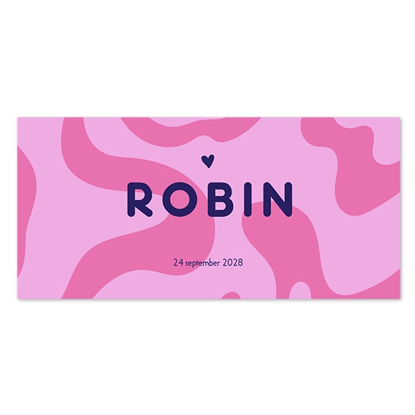 Geboortekaart Panorama Liggend (9,3 cm x 19,6 cm) Geboortekaart Panorama Liggend (9,3 cm x 19,6 cm)