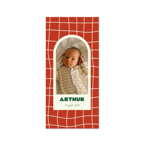 Cute Checkers Arch Birth