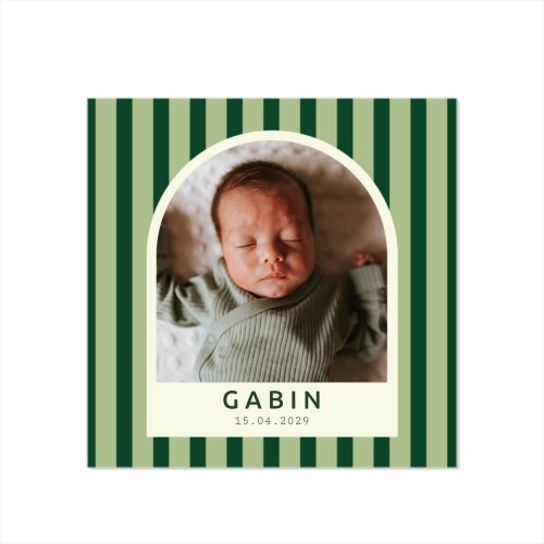 Joyful Holiday Stripes Birth