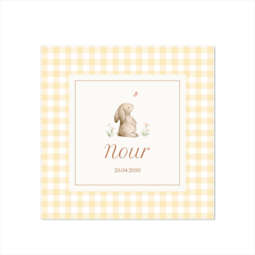 Faire-part carré (14,3 cm x 14,3 cm) Faire-part carré (14,3 cm x 14,3 cm)