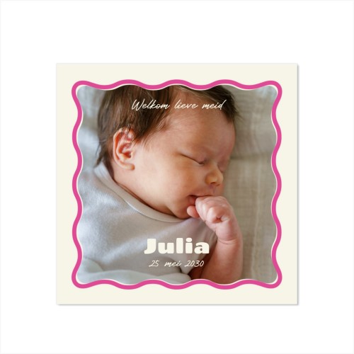 Soft Wave Frame Birth