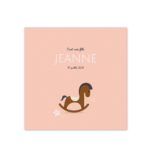 Faire-part carré (14,3 cm x 14,3 cm) Faire-part carré (14,3 cm x 14,3 cm)