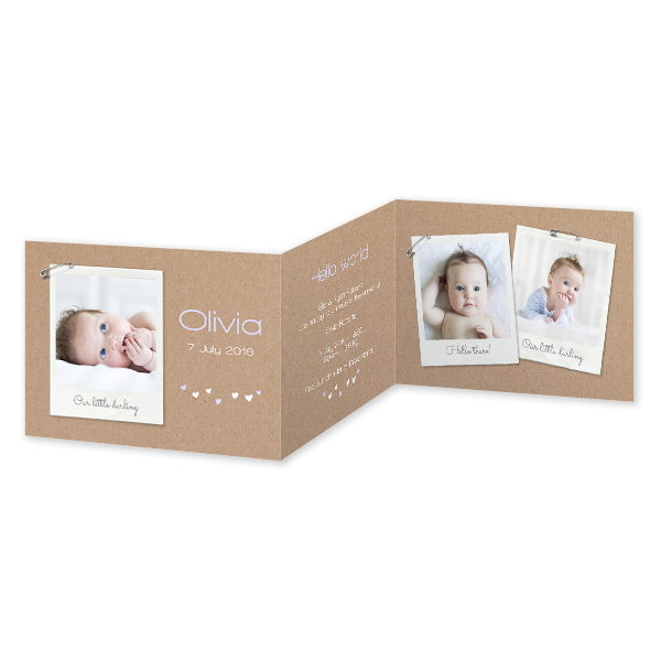 Cardboard Photo Print