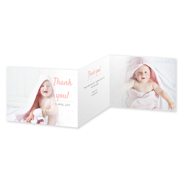 Double Folded Card Landscape 14,3 x 10 cm